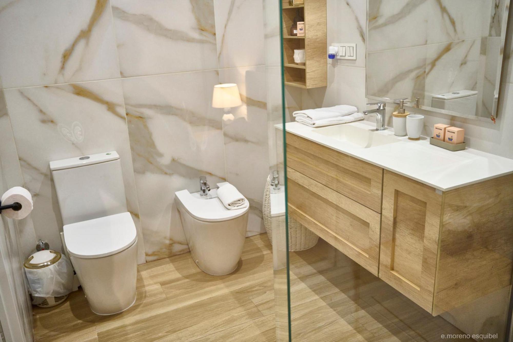 Apartamento Nuevo Lujoso Suites Centro Bilbao Wifi ,Parking Gratis Exterior photo